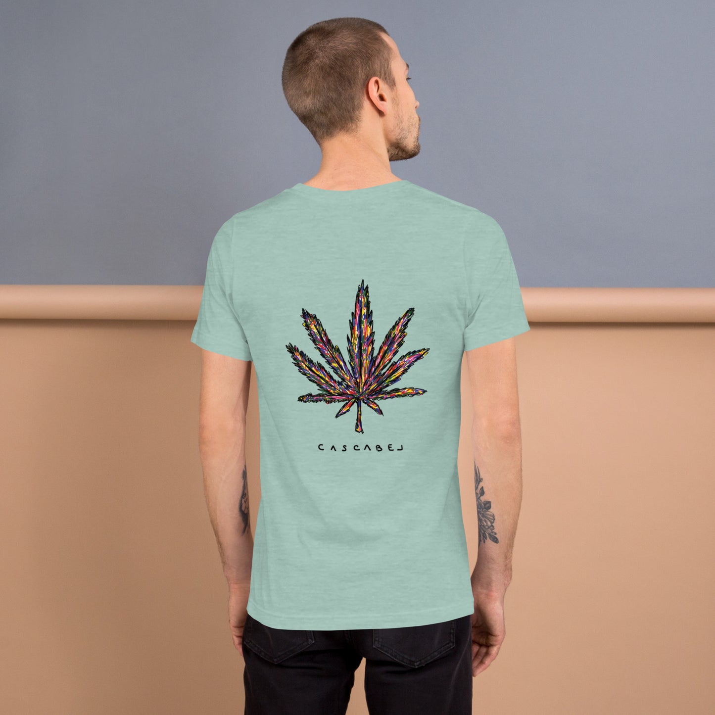 Camiseta de Cascabel  Hoja colores