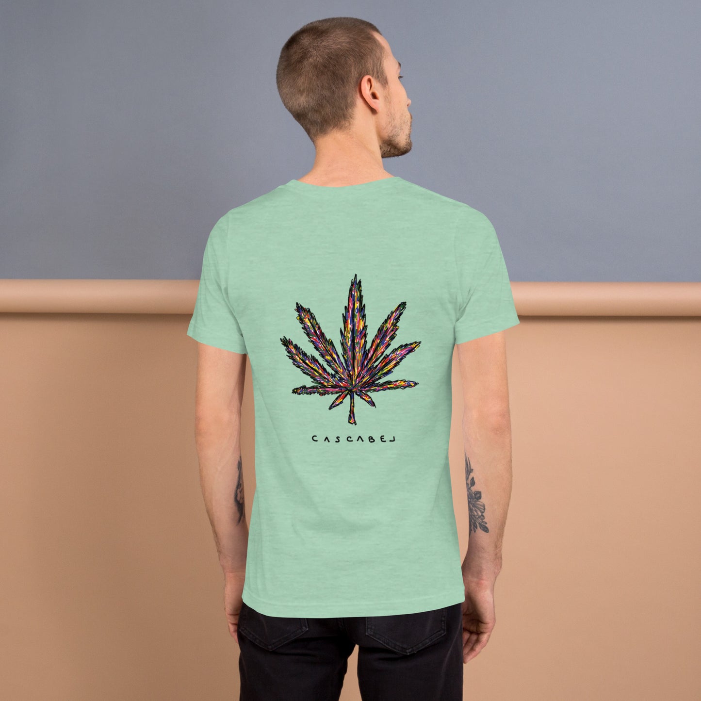 Camiseta de Cascabel  Hoja colores