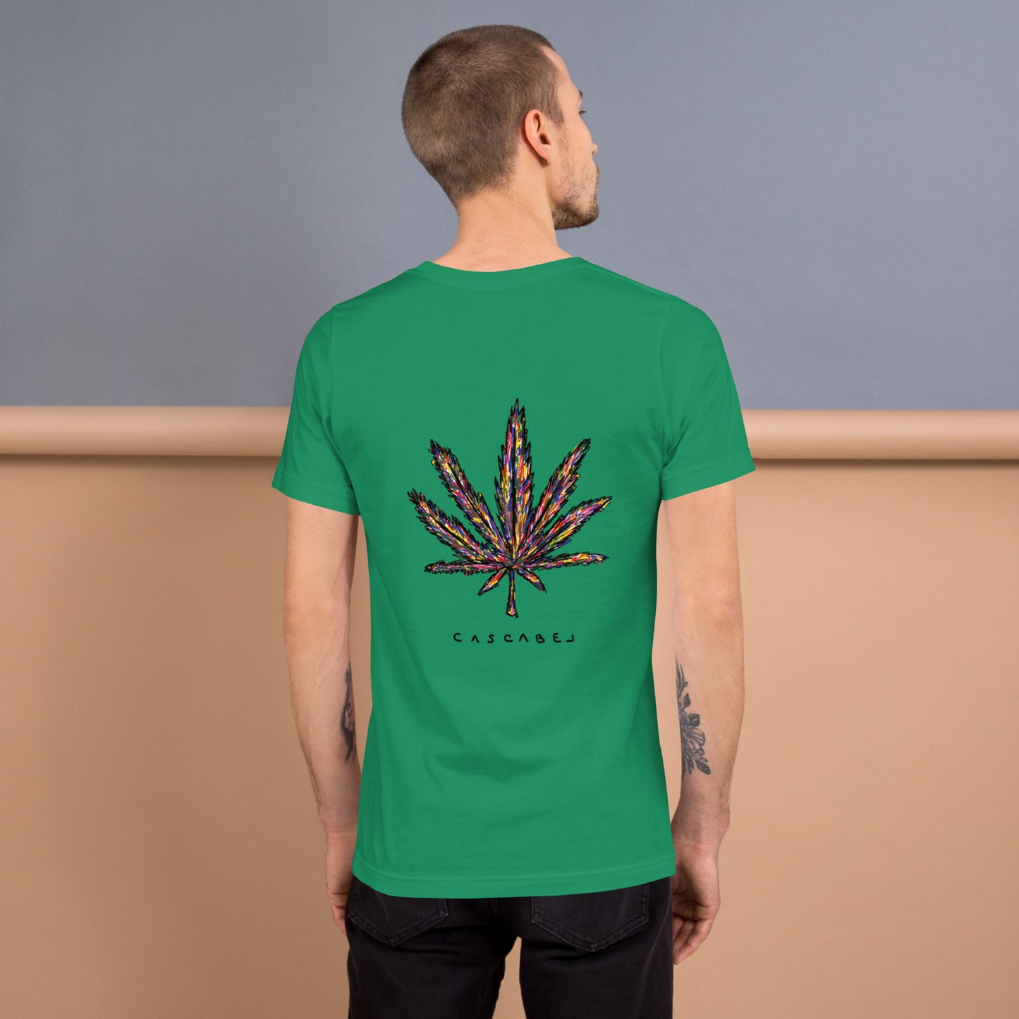 Camiseta de Cascabel  Hoja colores