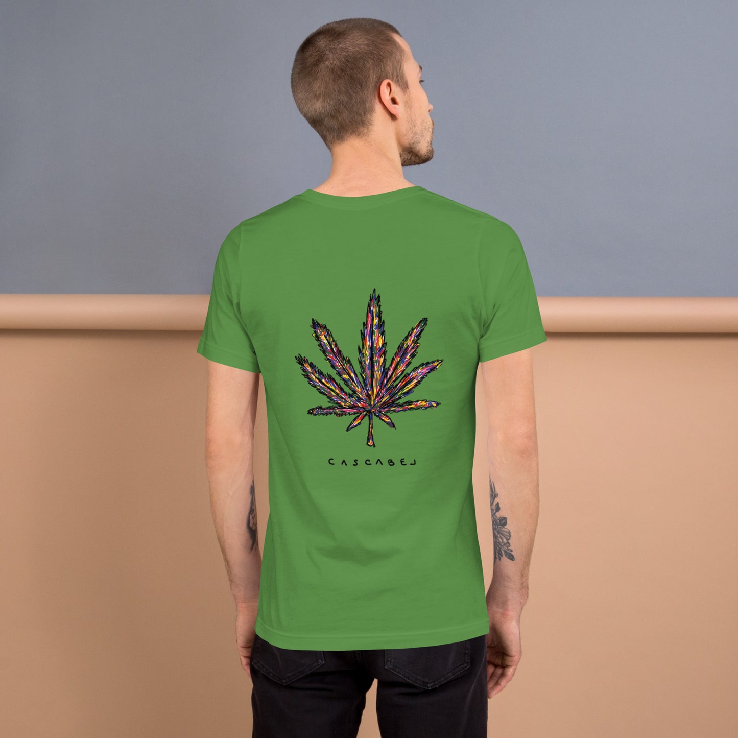 Camiseta de Cascabel  Hoja colores