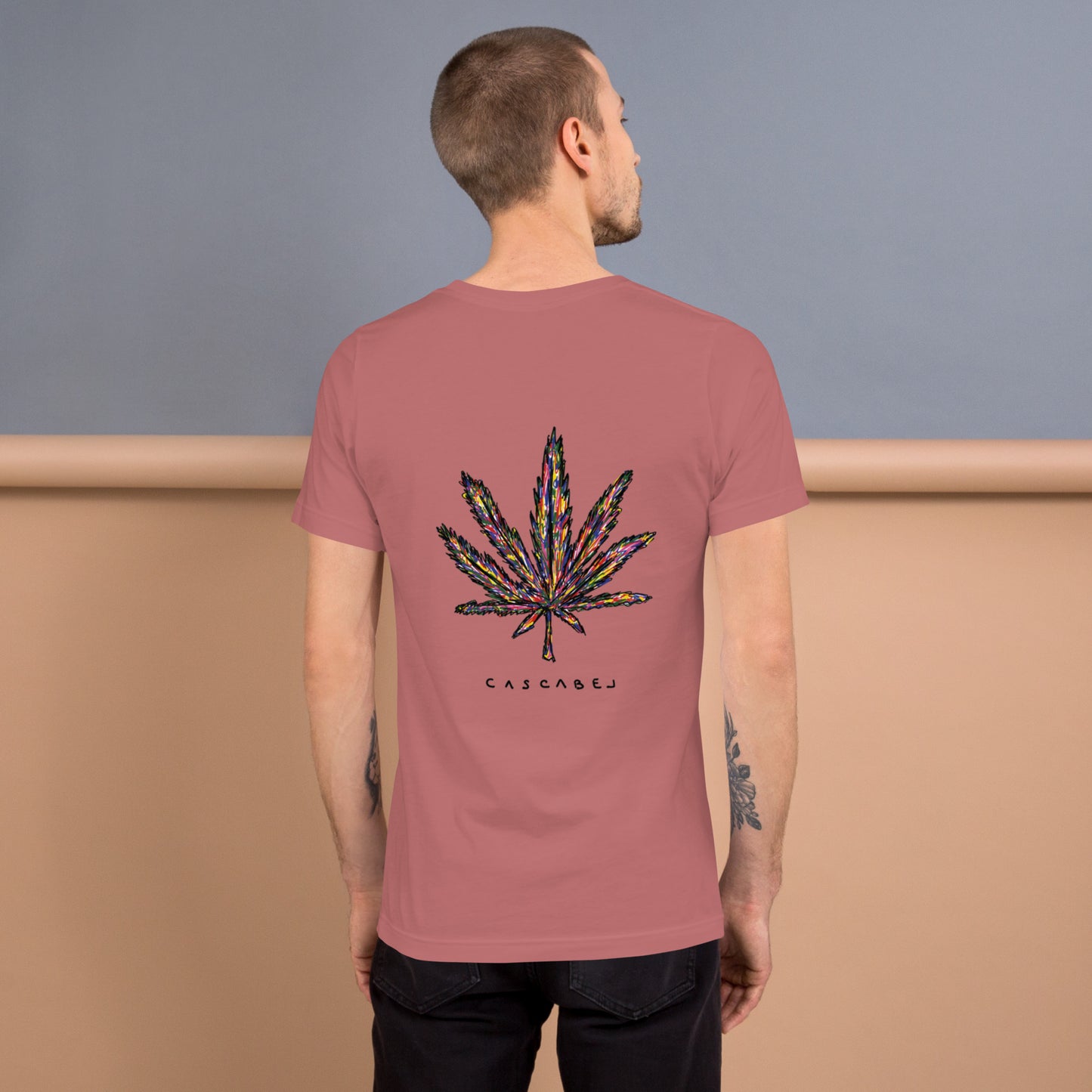 Camiseta de Cascabel  Hoja colores